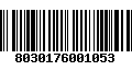 Código de Barras 8030176001053