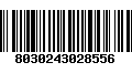 Código de Barras 8030243028556