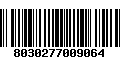 Código de Barras 8030277009064