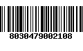 Código de Barras 8030479002108