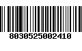 Código de Barras 8030525002410