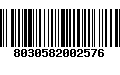 Código de Barras 8030582002576