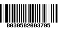 Código de Barras 8030582003795