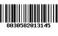 Código de Barras 8030582013145