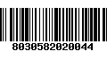 Código de Barras 8030582020044