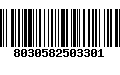 Código de Barras 8030582503301