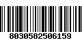 Código de Barras 8030582506159