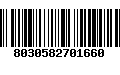 Código de Barras 8030582701660