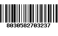 Código de Barras 8030582703237