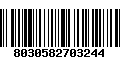 Código de Barras 8030582703244