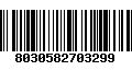 Código de Barras 8030582703299
