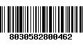 Código de Barras 8030582800462
