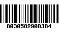 Código de Barras 8030582900384