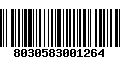 Código de Barras 8030583001264