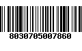 Código de Barras 8030705007860