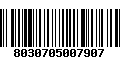 Código de Barras 8030705007907