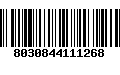 Código de Barras 8030844111268