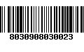 Código de Barras 8030908030023