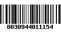 Código de Barras 8030944011154