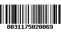 Código de Barras 8031175020069