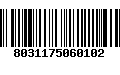 Código de Barras 8031175060102