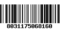 Código de Barras 8031175068160