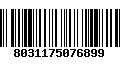 Código de Barras 8031175076899