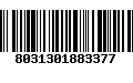 Código de Barras 8031301883377