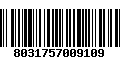 Código de Barras 8031757009109