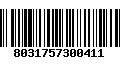 Código de Barras 8031757300411