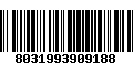 Código de Barras 8031993909188