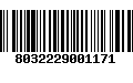 Código de Barras 8032229001171