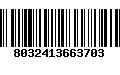 Código de Barras 8032413663703