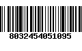 Código de Barras 8032454051095