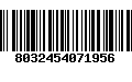 Código de Barras 8032454071956