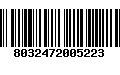 Código de Barras 8032472005223