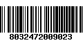 Código de Barras 8032472009023