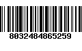 Código de Barras 8032484865259