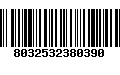Código de Barras 8032532380390