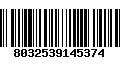 Código de Barras 8032539145374