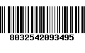 Código de Barras 8032542093495