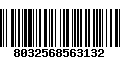 Código de Barras 8032568563132