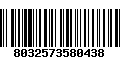 Código de Barras 8032573580438