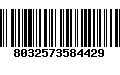 Código de Barras 8032573584429