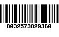 Código de Barras 8032573829360