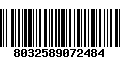 Código de Barras 8032589072484