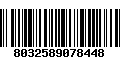 Código de Barras 8032589078448