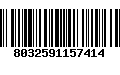 Código de Barras 8032591157414