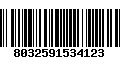 Código de Barras 8032591534123