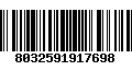 Código de Barras 8032591917698